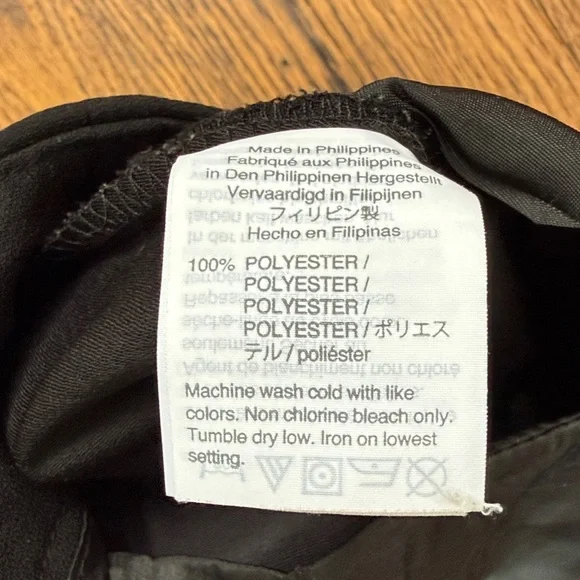 B25 J. Crew Women 365 12 Classic Black Cropped Dress Pants Business Prep Office - Picture 3 of 4